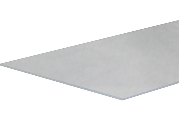 Clear Fused Ground polished Quartz Plate 10" x 9.75" x 3mm - Single Piece
