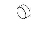Round UV Fused Quartz Silica Replacement # G1439