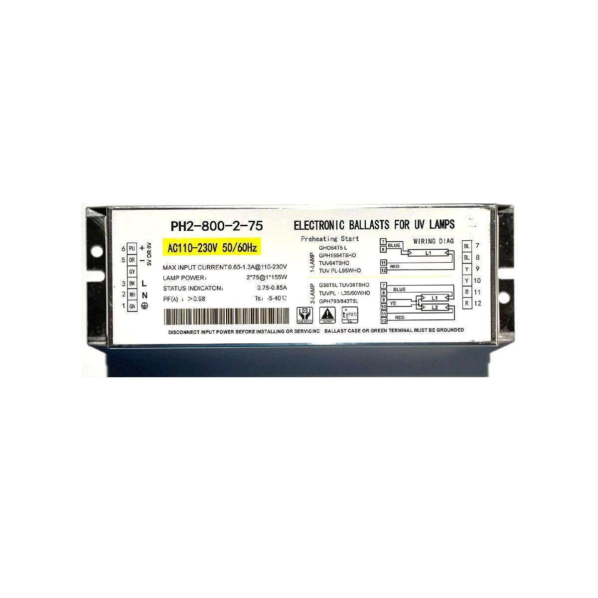 Electronic Ballast Guaranteed to Work with Steril-Aire - 20000400 UV Light Bulb for Germicidal Air Treatment