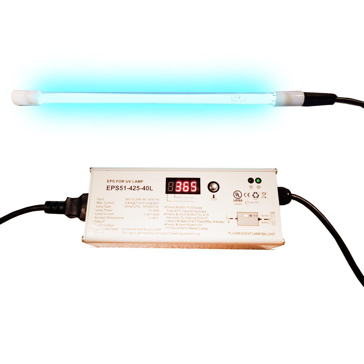 Electronic Ballast Guaranteed to Work with Lancaster Pump 7-6 Replacement UVC Light Bulb