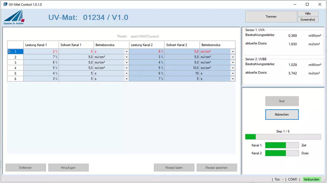 Opsytec 3D UV Test Chamber BS-05