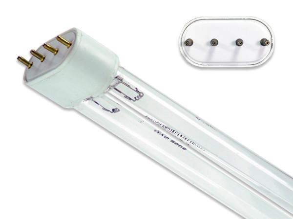 Bombilla UVC marca CureUV para fuentes de luz LTC55W/2G11