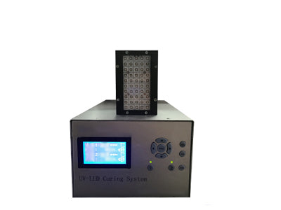 Matriz de LED UV de 100 x 50 mm con refrigeración por ventilador para transportadores LED UV