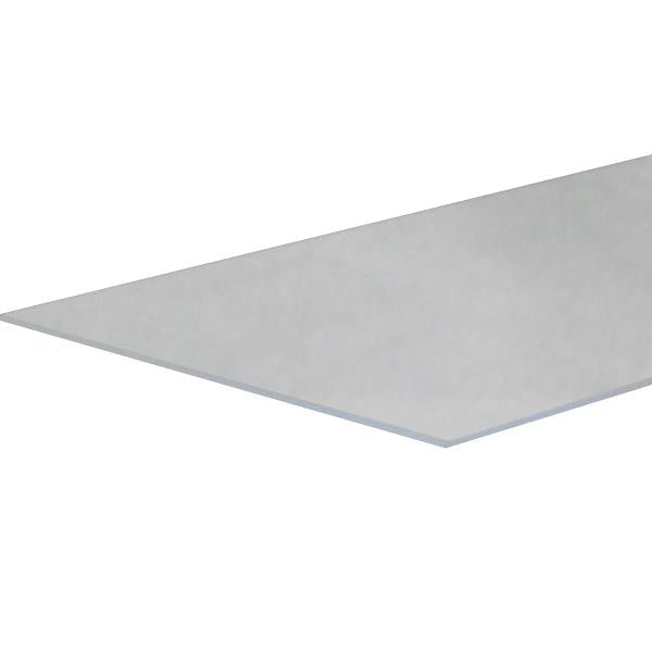 Placa de cuarzo pulido y esmerilado transparente UV Iterno - 289 mm de largo x 76 mm de ancho x 3 mm
