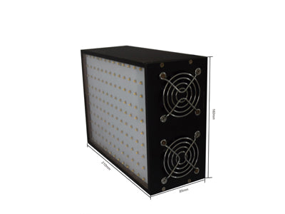 200x150mm UV LED Array with Fan Cooling for UV LED Conveyors