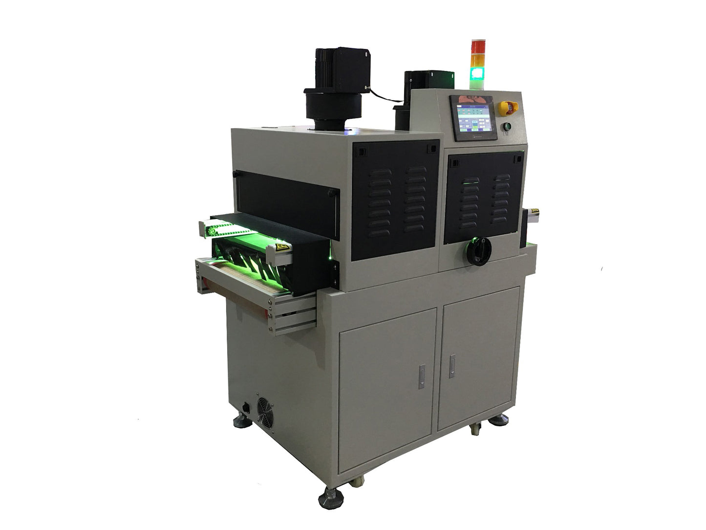 Convoyeur de polymérisation UV LED personnalisable avec chaîne réglable