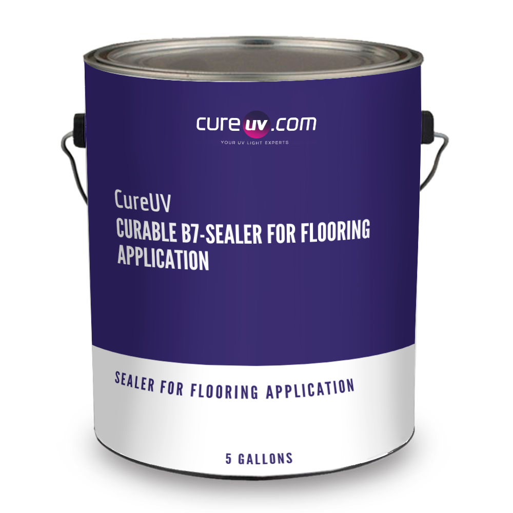 Scellant B7 durcissable CureUV pour application sur revêtement de sol