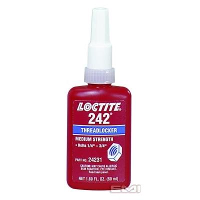 Loctite 24231242 Fijador de roscas, azul, resistencia media, 50 ml