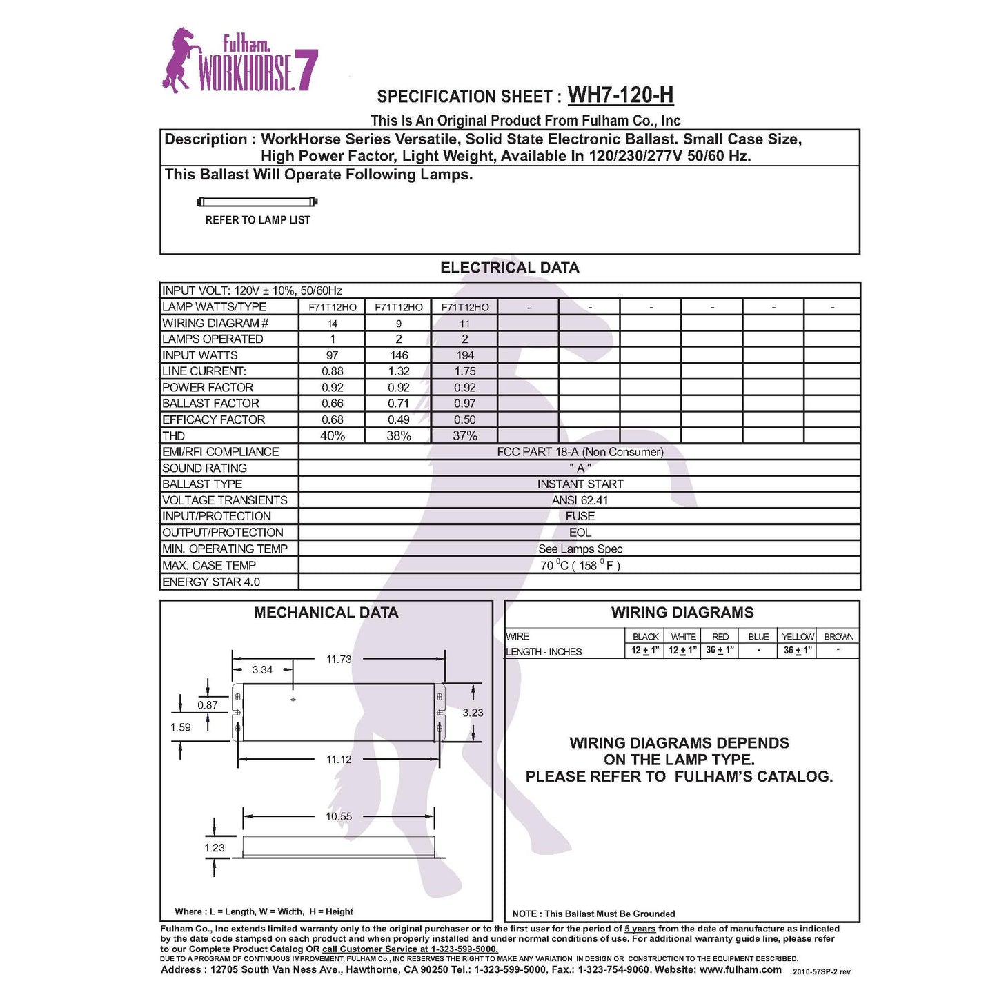 Balastro electrónico garantizado para funcionar con horizontes ideales: bombilla de luz ultravioleta 22031 para tratamiento de agua germicida