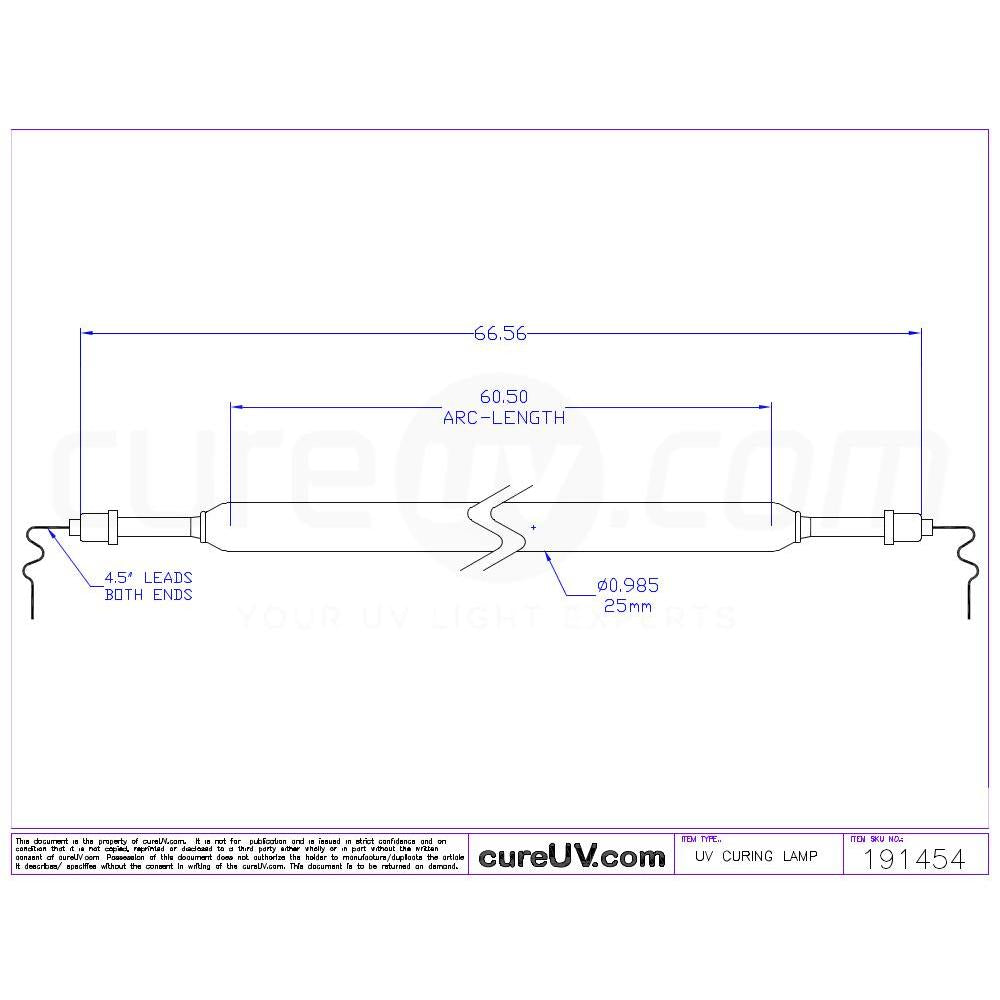 dorn-spe-p3060c-60-inch-300-wpi-replacement-uv-lamp-dwg