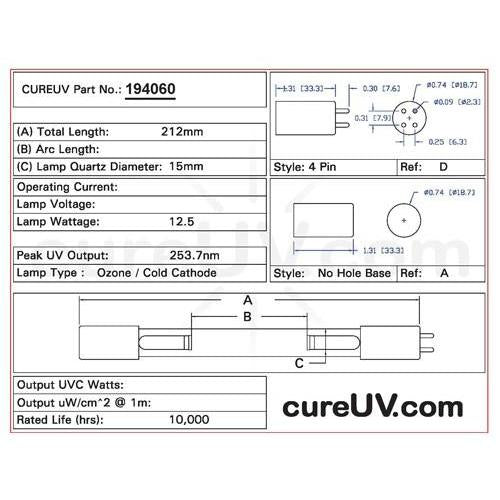 LSE Lighting LAHV90 – Culligan Rainsoft AirMaster Equivalent Replacement 65501 C231924