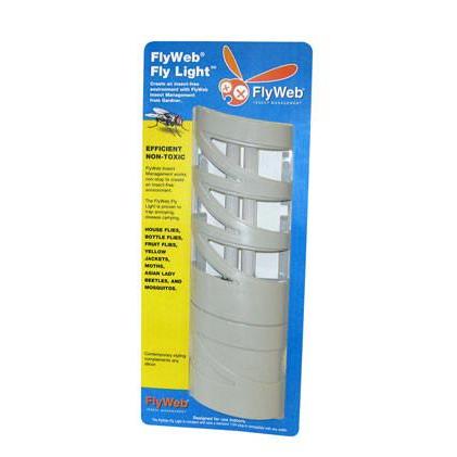 Fly Light Indoor UV Insect Trap Kit