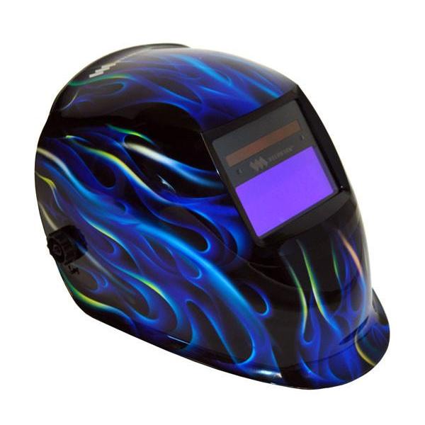 Others - Weldmark Blue Ghost Flame "Steel Works" Variable Shade Welding Helmet