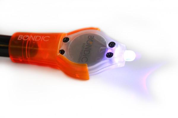 Bondic UV Liquid Plastic Welder, Super Glue, Cures Quickly, UV Resin Kit  with Light for Home, Plastic, Jewelry (LED Light & Liquid Cartridge in a  Tin Case) 