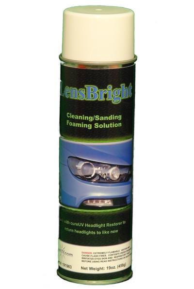 Headlight Cleaner with Foaming Action for Full Headlight Restoration