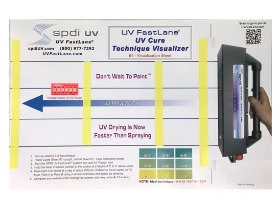 UV Curing - UV Visualizer: UV Curing Handheld Training Refill Kit