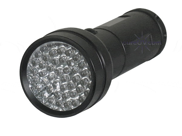 51 LED UV Inspection Flashlight - 395nm Portable Blacklight