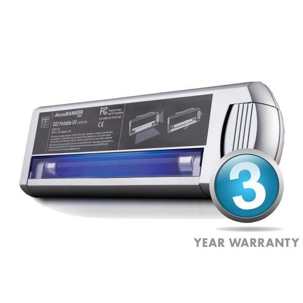 UV Detection - Accubanker D22 Portable UV Counterfeit Money Detector