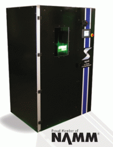 Total-Cure UV Guitar Finishing Cabinet & PRS