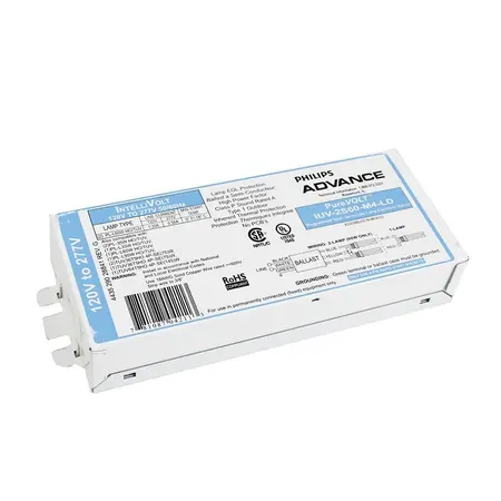 Ballast germicide UV IntelliVolt Philips Advance IUV-2S60-M4-LD