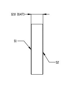 Round UV Fused Quartz Silica Replacement # G1441