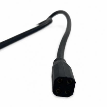 4-Pin Lamp Socket with 3 Meter Lead Wire (18 AWG)