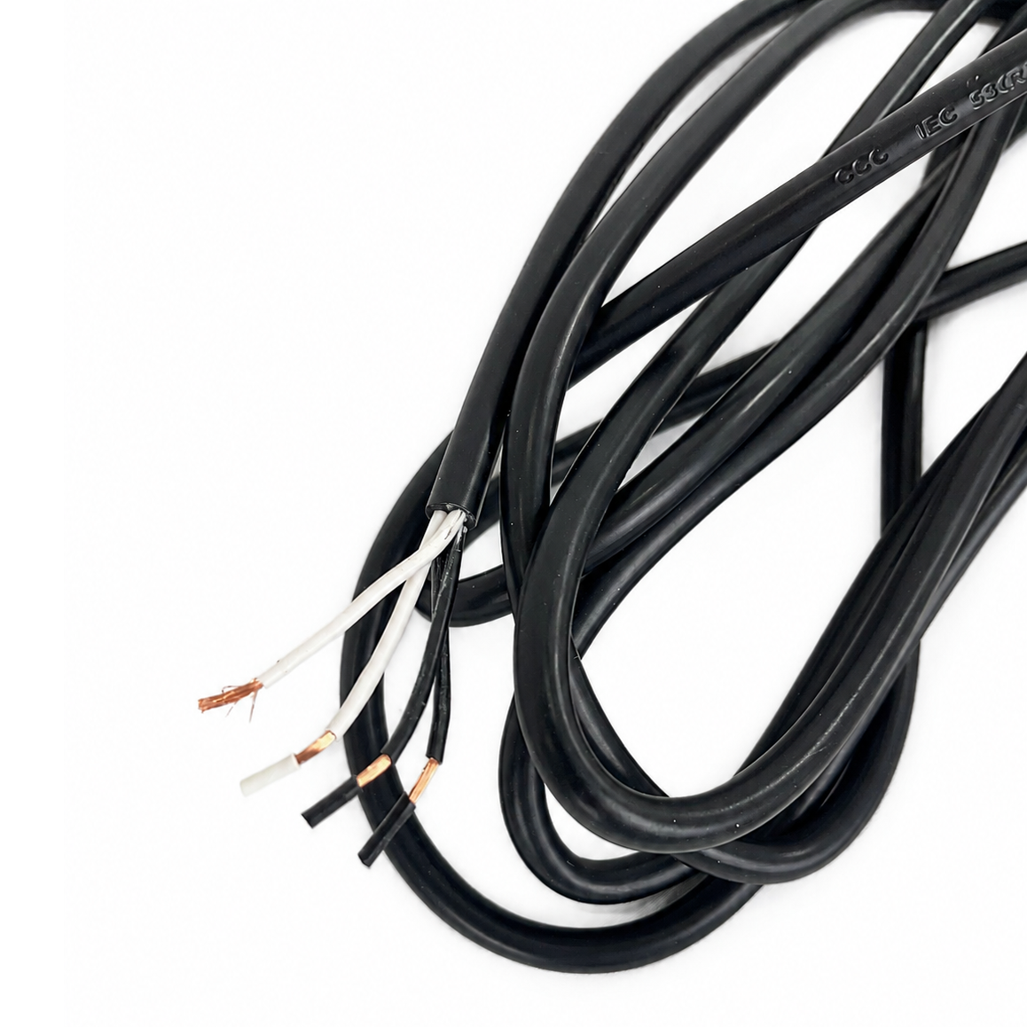 4-Pin Lamp Socket with 3 Meter Lead Wire (18 AWG)