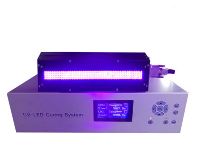 Réseau de LED UV 250 x 20 mm avec refroidissement par eau intégré