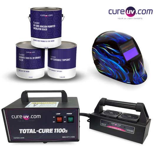 Power-Shot Benchtop UV Cure System - Guitar Finishing - Starter Kit