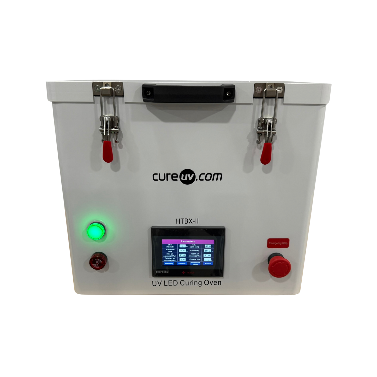 Chambre à LED UV purgable à l'argon, chargement par le haut, 7" x 7"