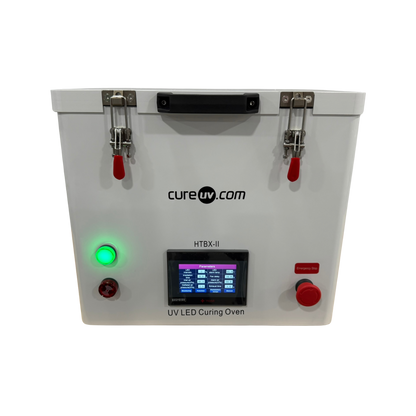 Chambre à LED UV purgable à l'argon, chargement par le haut, 7" x 7"