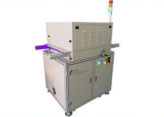 600mm Wide UV LED Curing Chain Conveyor with Water Cooling - 7 W/cm2