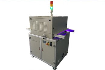 600mm Wide UV LED Curing Chain Conveyor with Water Cooling - 7 W/cm2