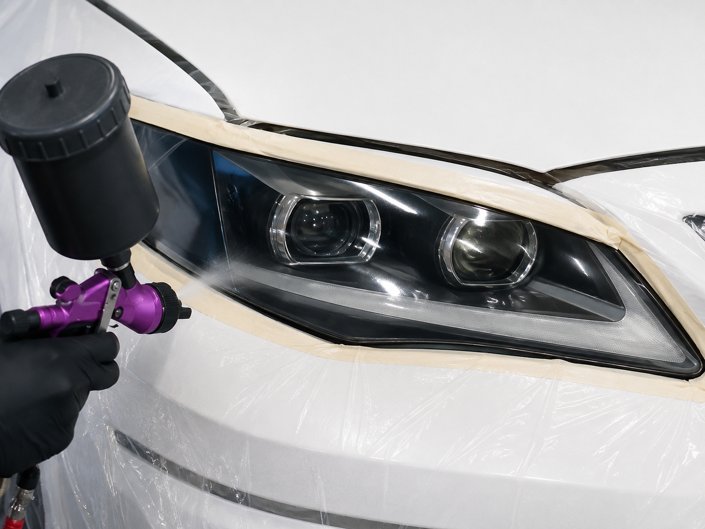 CureUV LED-Cured Headlight Restoration Clear Coat for Polycarbonate Lenses
