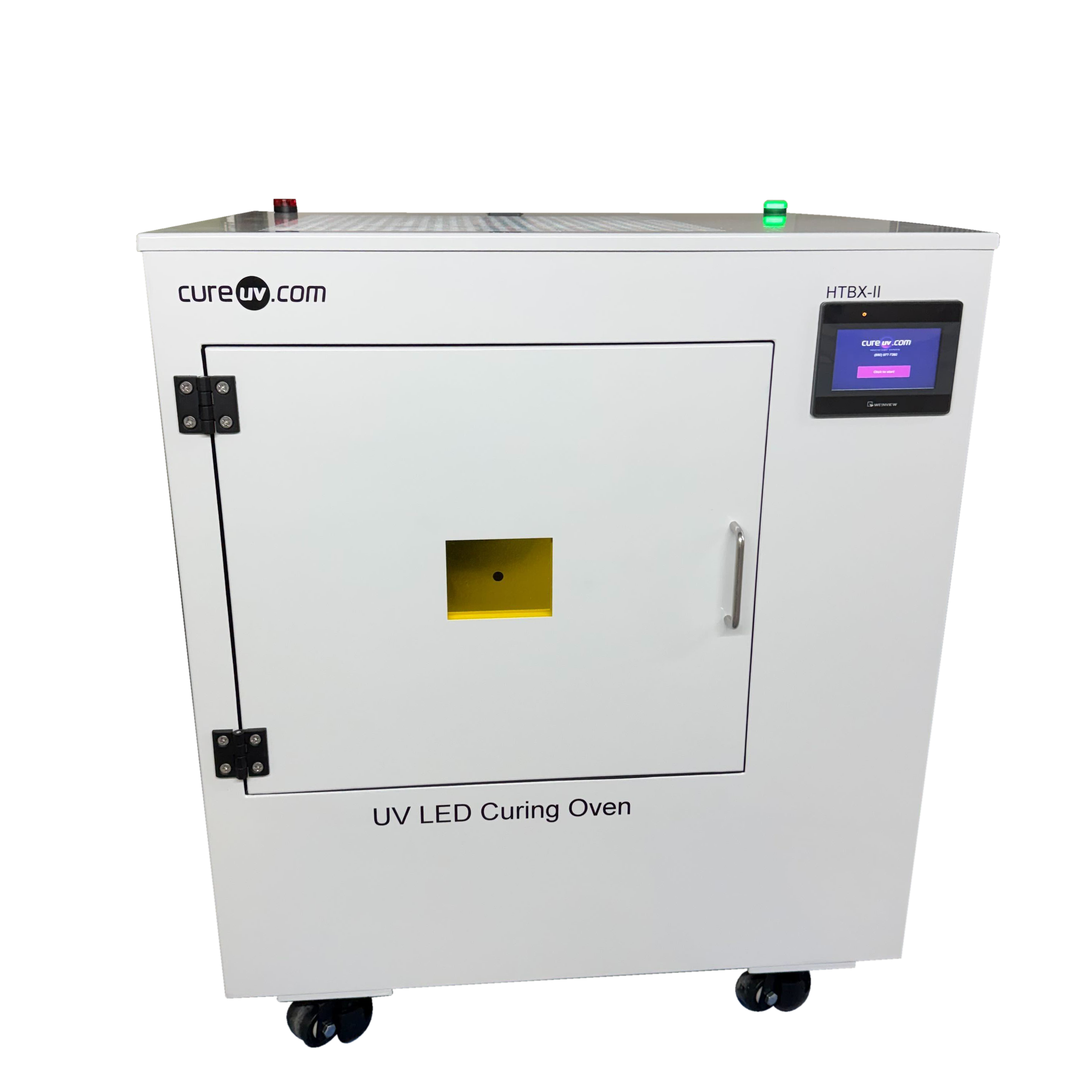 Custom LED Curing Chamber 2 Light Sources - 385nm (400mm x 400mm x 400 ...