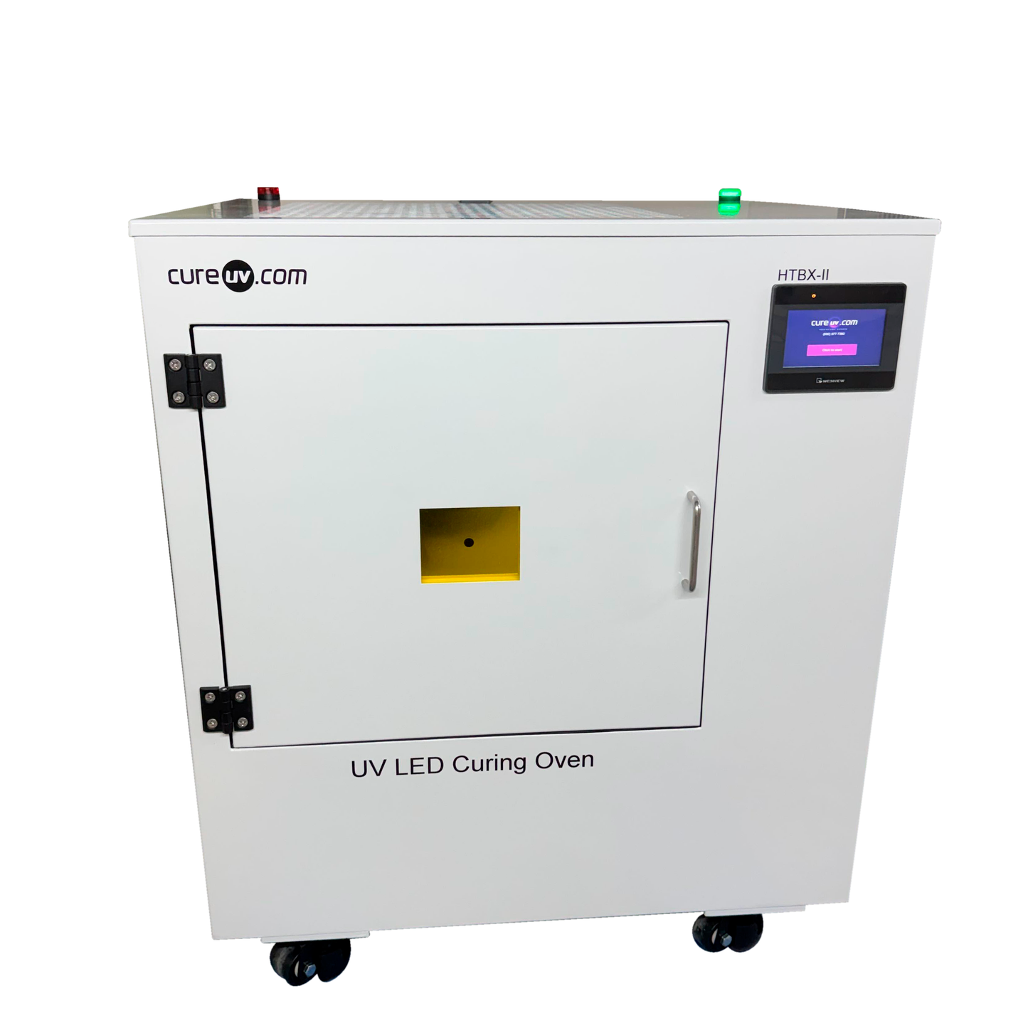 Custom LED Curing Chamber 2 Light Sources - 385nm (400mm x 400mm x 400mm)