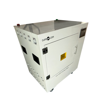 Custom LED Curing Chamber 2 Light Sources - 385nm (400mm x 400mm x 400mm)