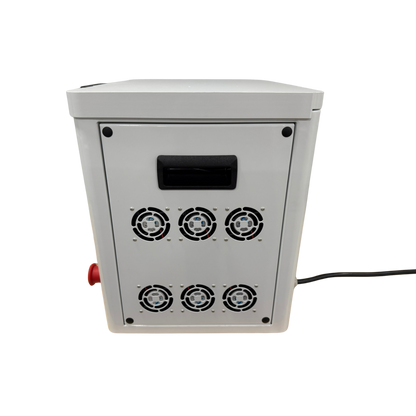 Chambre à LED UV purgable à l'argon, chargement par le haut, 7" x 7"