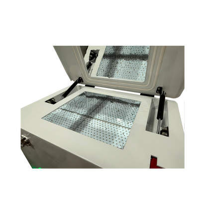 Chambre à LED UV purgable à l'argon, chargement par le haut, 7" x 7"