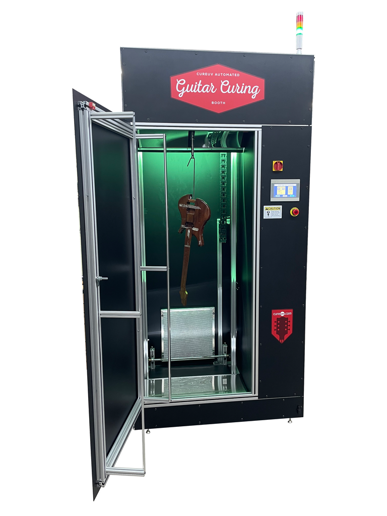 Fully Automated Gen 5 UV Guitar Finishing Cabinet