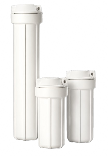 10" Pentek® Flat Cap Slimline Filter Housing