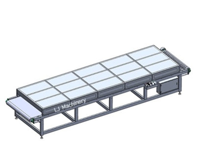 CureUV Industrial IR Heating Curing Conveyor