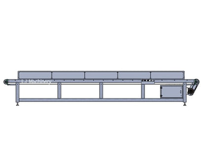 CureUV Industrial IR Heating Curing Conveyor