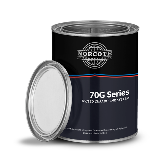 Norcote 70G UV/LED Ink for Glass & Plastic Containers