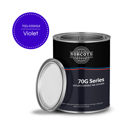 Norcote 70G UV/LED Ink for Glass & Plastic Containers