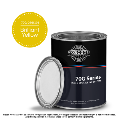Norcote 70G UV/LED Ink for Glass & Plastic Containers