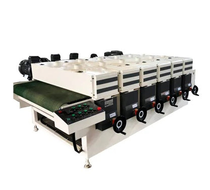 CureUV Industrial Wire Brush Machine (Six Heads)