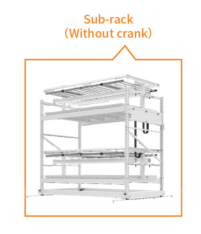 LumiGrow - Système de rack de culture avec lampes et ventilation