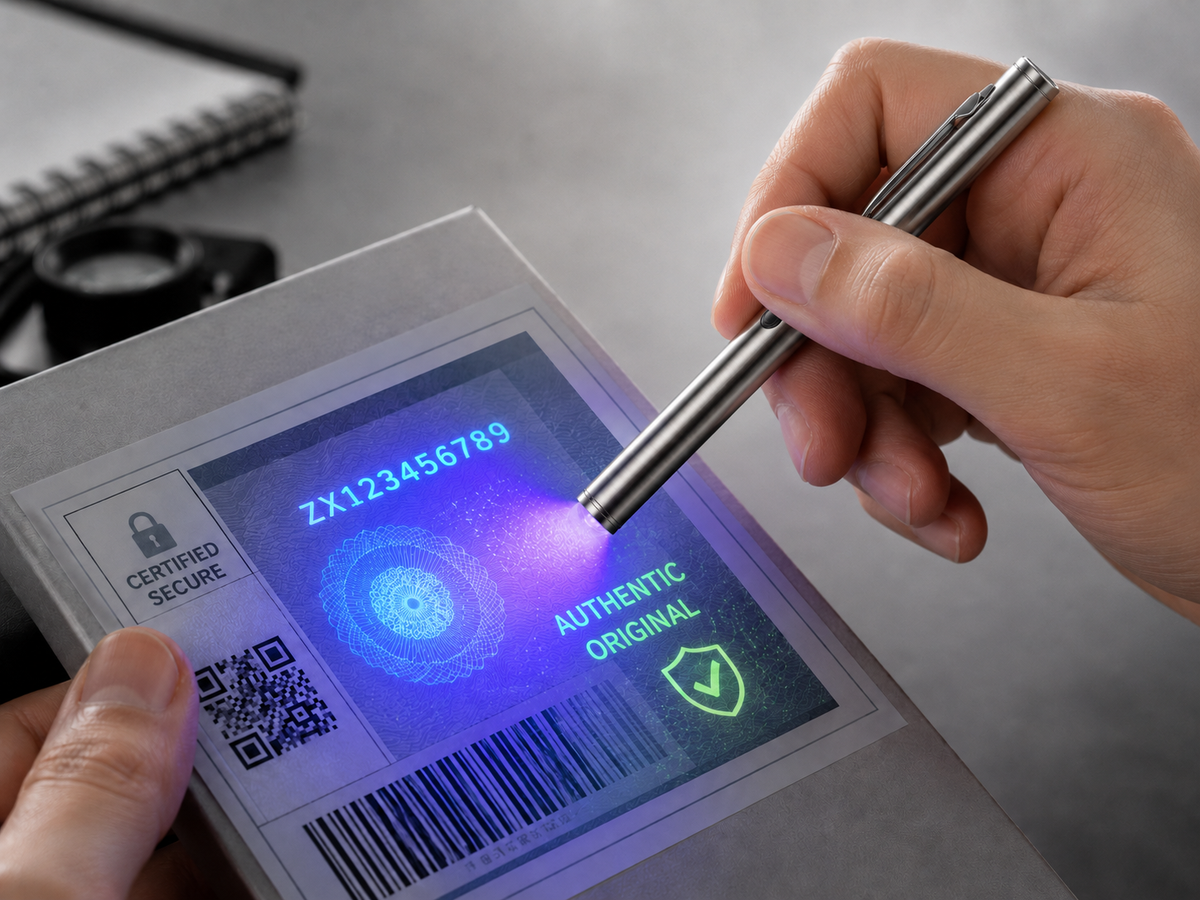 Rechargeable UV Detection & Inspection Flashlight – Pen-Style Design