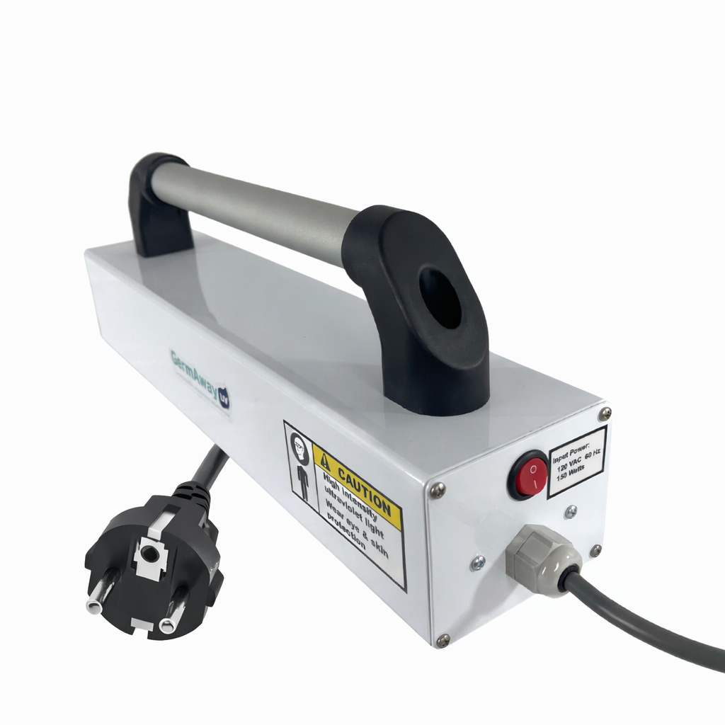 GermAwayUV 36 Watt Handheld UVC Surface Sanitizer - 230V/50Hz Version